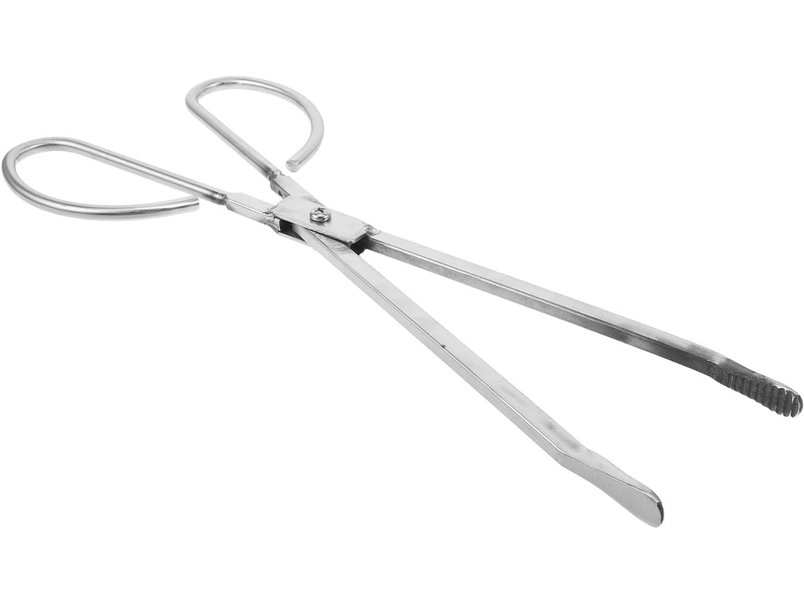Pinça Para Lenha Pretyzoom, Ferramenta Para Cinzas Em Aço Inoxidável, Design Elegante Para Churrasco E Lareira Interna