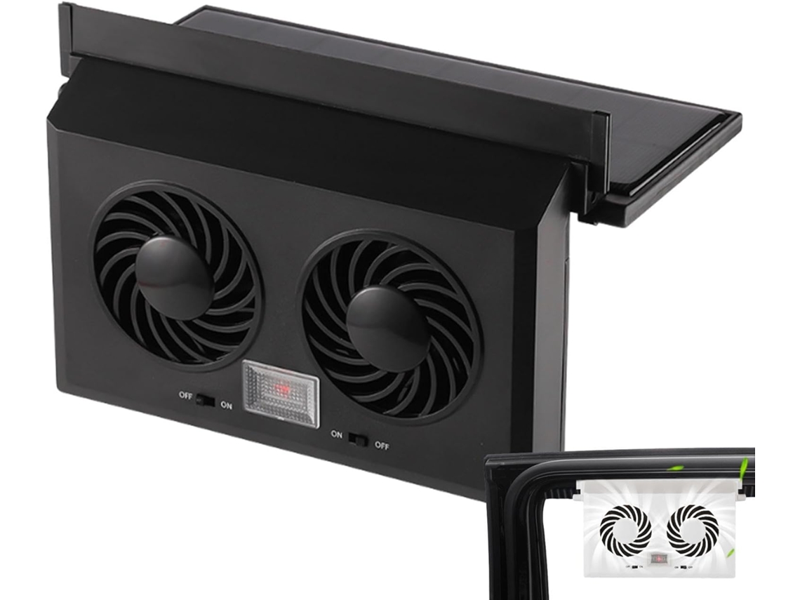 Ventilador De Exaustão Para Carro Movido A Energia Solar Ventilação E Resfriamento
