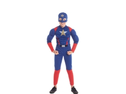 Fato de Menino PARTILANDIA American Star Hero (Tam.: 3-4 anos)