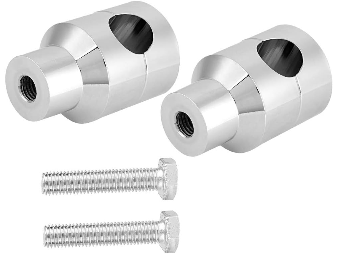 Conjunto de Manoplas de Alumínio Separadas para Guidões e Garfos de 43 Mm Preto Premium Café Racer SFUSHOS
