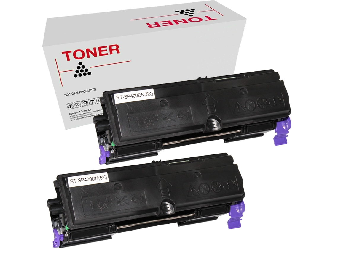 Conjunto 2 Toners Sp400E - Sp450Le - Sp400He (Preto)