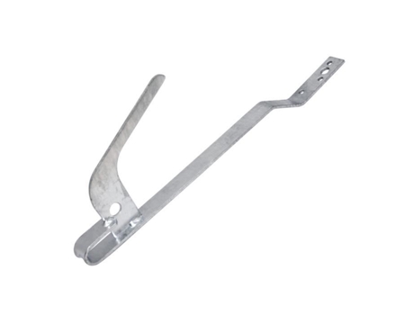 Gancho de Segurança Curvado Galvanizado DIMOS 460 X 150 X 30 Mm 1692853