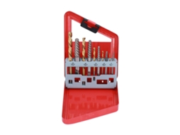 Extensor De Parafusos 10 Peças Broca Hss 4241 Esquerda Para Remover Parafusos Danificados Porcas Parafusos