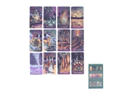 2026 78 Barajas Oracle Tarot Cosma Visions En Inglés para Adivinación Y Juego de Cartas de Pronóstico Del Futuro