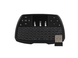 Teclado Mini LAXISCREED (iluminação de Quatro Cores, Alimentado por Bateria de Lítio)