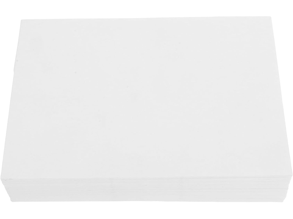 Alipis 50 Envelopes de Papel Autoadesivos Brancos, Tamanho Padrão, para Convites e Eventos Natal, Fechamento S