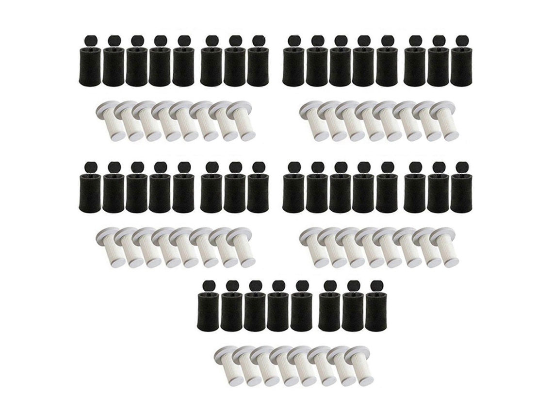Kit Com 40 Filtros Hepa E Esponjas Para Aspirador De Pó Portátil Xiaomi Deerma Dx700 E Dx700s - Peças De Reposição E Acessórios._ptg