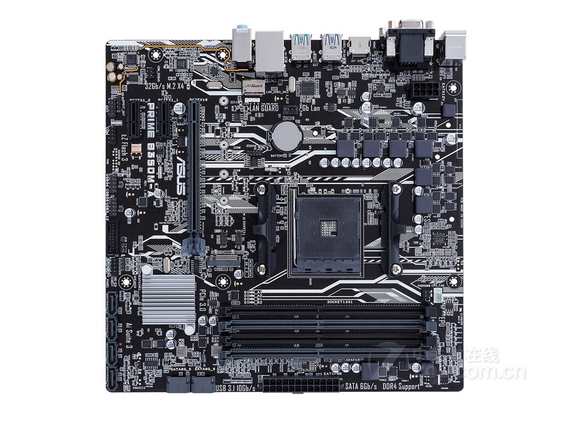 Motherboard ASUS Prime B350m a (socket Am4 Amd B350 Ddr4 Micro Atx)