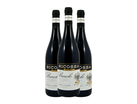Vinho CANTINE DI RICOSSA Nebbiolo Barolo (0.75 L - 3 Unidades)