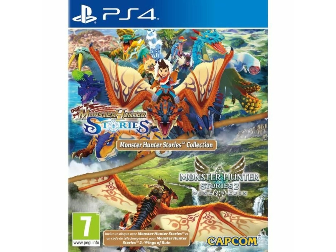 Jogo eletrónico PlayStation 4 CAPCOM Monster Hunter Stories' Collection