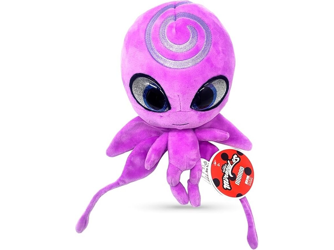 Peluche Nooroo Miraculous Ladybug 24cm WYNCOR
