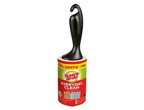 Rolo Tira Pelos SCOTCH BRITE emb. 56 folhas + 33% GRÁTIS