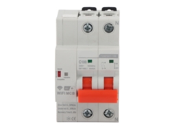 Interruptor de Circuito Inteligente Wifi 2p Din Rail 230v Fábrica Towsm1‑100 S/MARCA