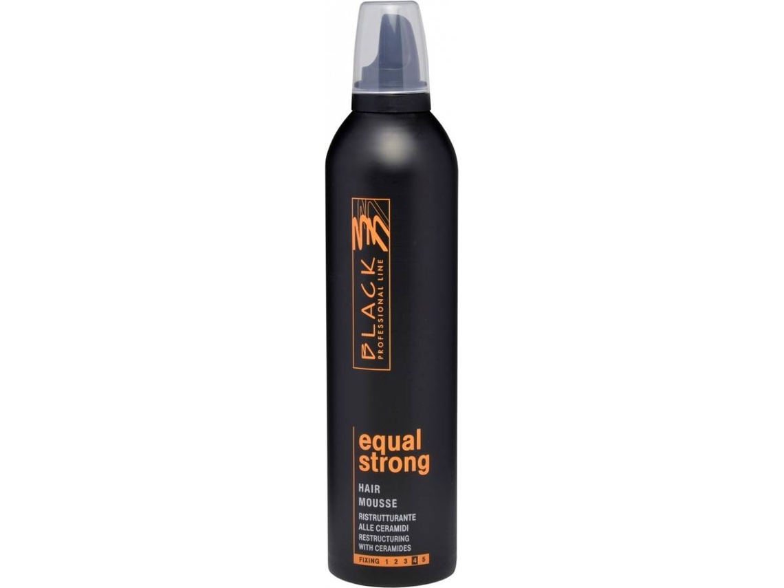 Mousse para o Cabelo BLACK PROFESSIONAL Fixaçao Forte (500 ml)