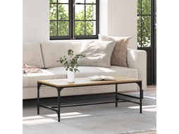 Vidaxl Mesa De Centro Carvalho Artesanal 100 X 50 X 35 Cm