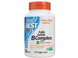 Suplemento Alimentar DOCTOR'S BEST Complexo B Totalmente Ativo Com Quatrefolic (60 cápsulas vegetais)