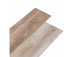 Vidaxl Pranchas De Piso Pvc Autoadesivas Madeira Lavada 30,5 X 61 Cm