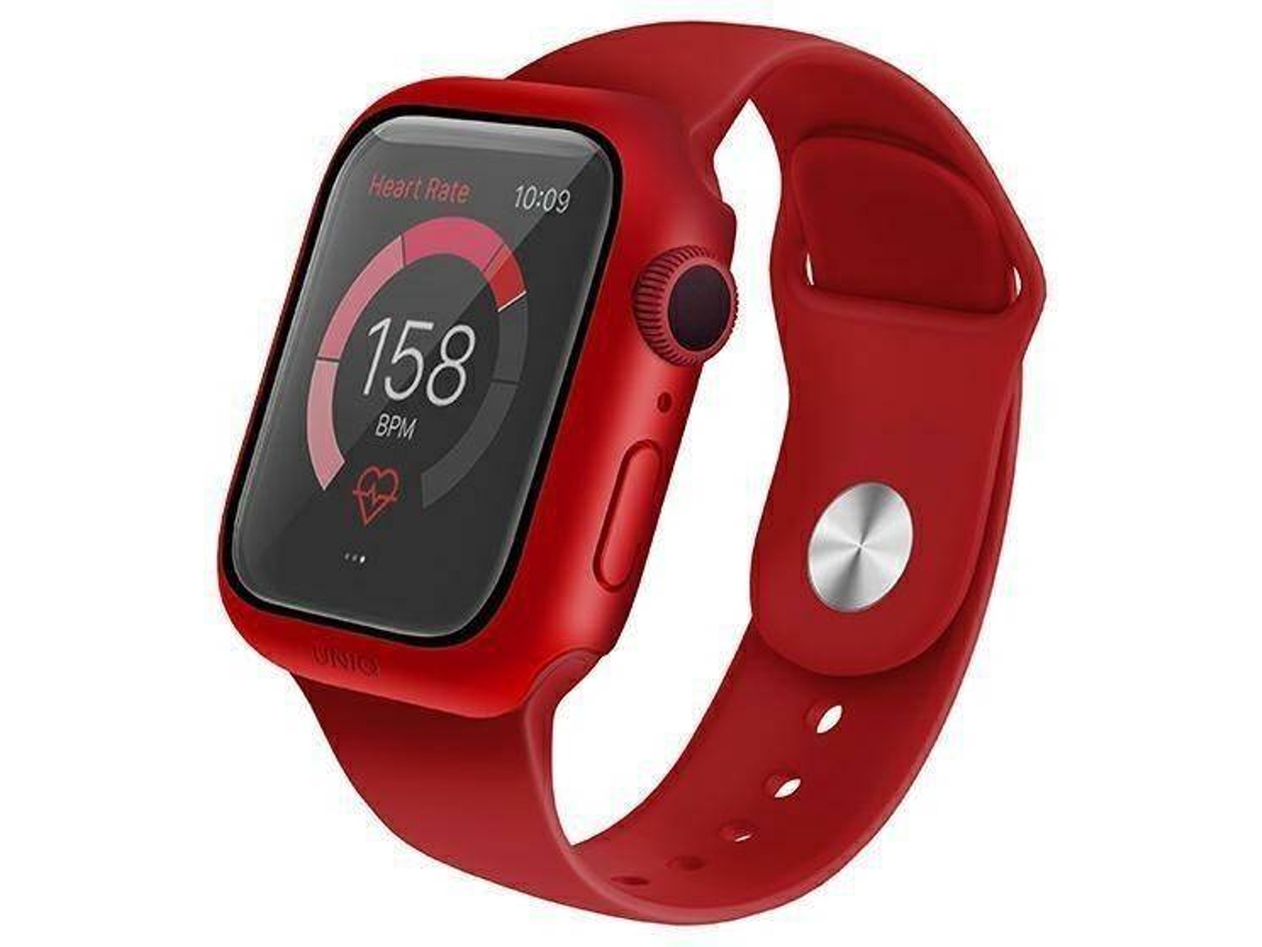 Capa Apple Watch Series 4/5/6/Se 40 mm UNIQ Vermelho