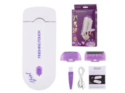 Removedor De Cabelo Elétrico Mini Para Mulheres Com Rede De Cutter Flutuante