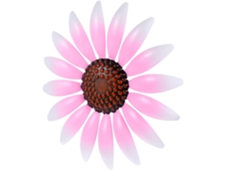 Decoração Suspensa Em Forma De Flor Rosa De Ferro Para Hotéis E Escritórios.