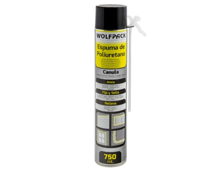 Espuma de Poliuretano 750 Ml. Com Cânula WOLFPACK