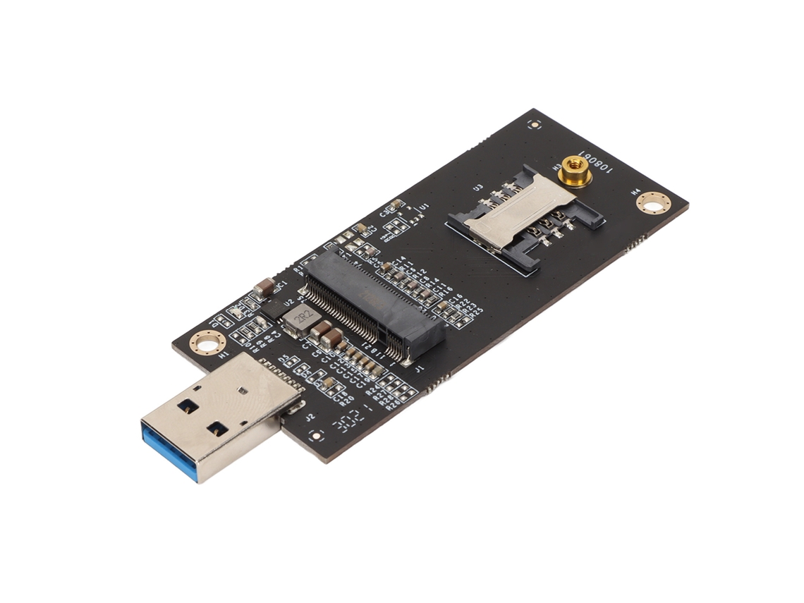 Adaptador Ngff Para Usb 3.0 Com Slot Para Cartão Sim Cartão Adaptador M.2 Para Usb 3g 4g Wwan Lte