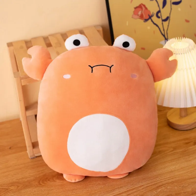 (caranguejo 40cm) Almofada/boneca De Pelúcia De Animal Fofo De 40cm