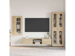 Vidaxl Conjunto De Móvel De Tv Florin 3 Unid. Carvalho Sonoma