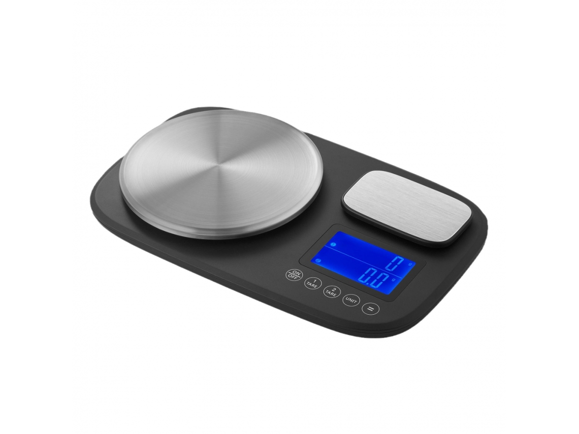 Balança De Cozinha De Plataforma Dupla Atualizada De 0,01 G E 15 Kg/33 Lb Com Duas Precisões Brilvibera