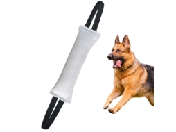 Brinquedo de Treinamento para Cães, Resistentes.para Cabo de Guerra Filhotes Aliviar a Dentição Digitallab Branco