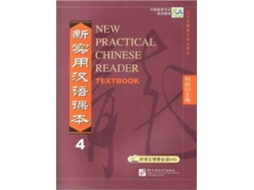 Livro New Practical Chinese Reader vol.4 - Textbook de Liu Xun (Chinês)