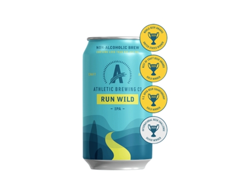 Cerveja Sem Álcool - Athletic Brewing Co Run Wild IPA