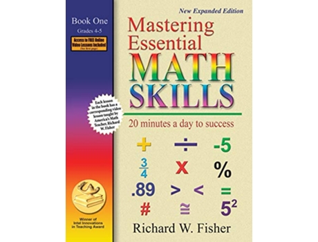 Livro Mastering Essential Math Skills 20 Minutes a Day to Success Book 1 Grades 45 de Richard W Fisher (Inglês)