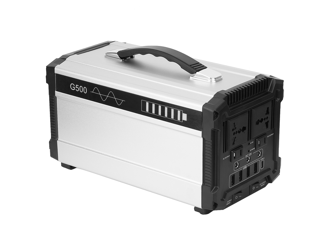 Laxiscreed Gerador Solar Portátil De 500w Para Uso Outdoor Com Carregamento Rápido