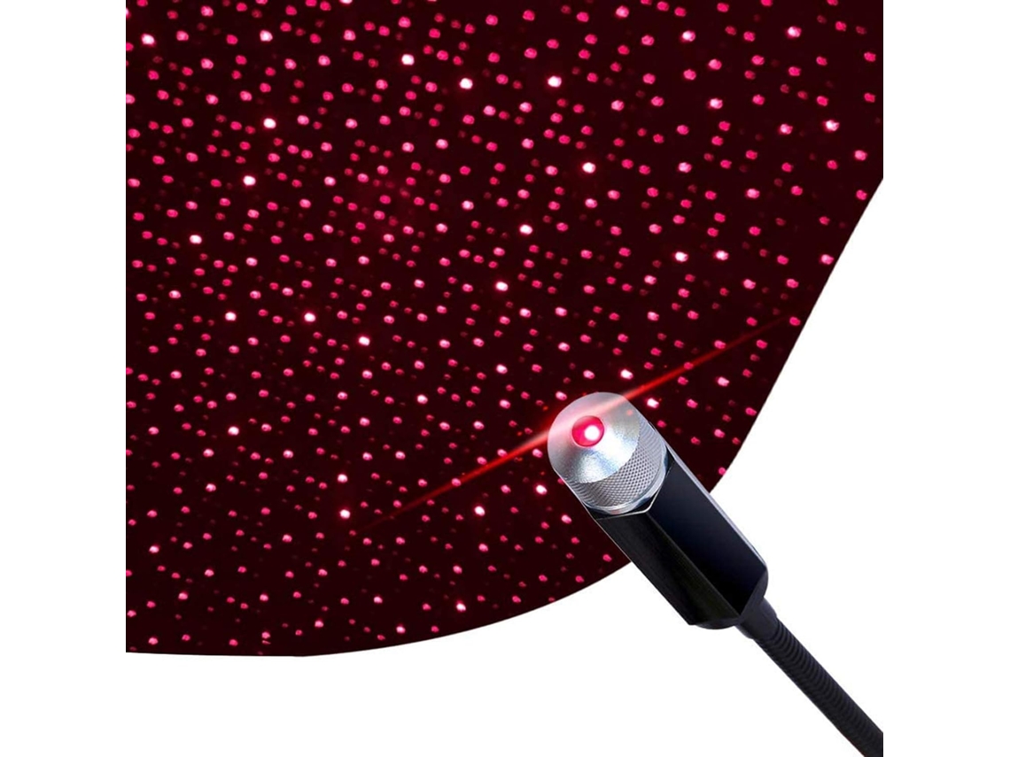 Luminária Noturna com Projetor de Céu Estrelado, Usb, Brilho Ajustável AQUAFORGE