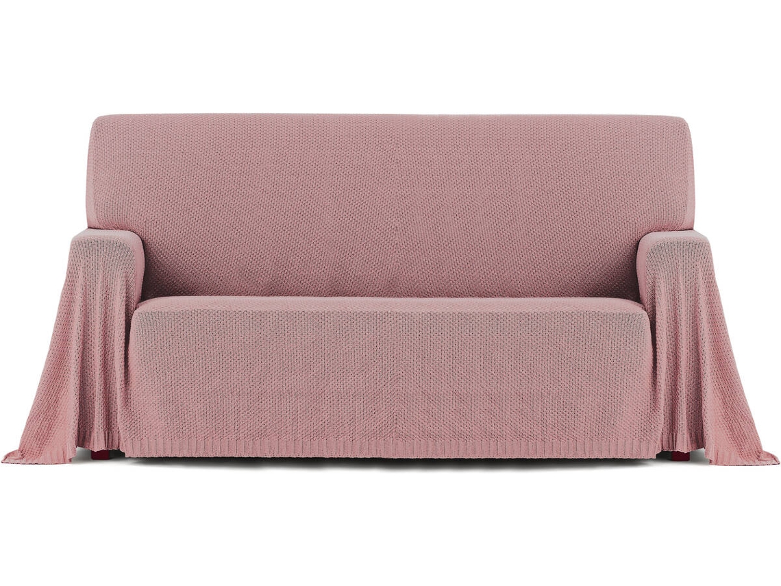 Plaid EYSA Cotonet (220 x 260 cm - Algodão - Rosa)