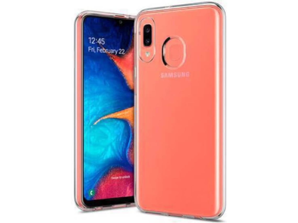 Capa Samsung Galaxy A20 Silicone Transparente