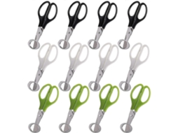 Tesoura Para Ovos De Codorna De Aço Inoxidável Everley891 (pacote Com 12)