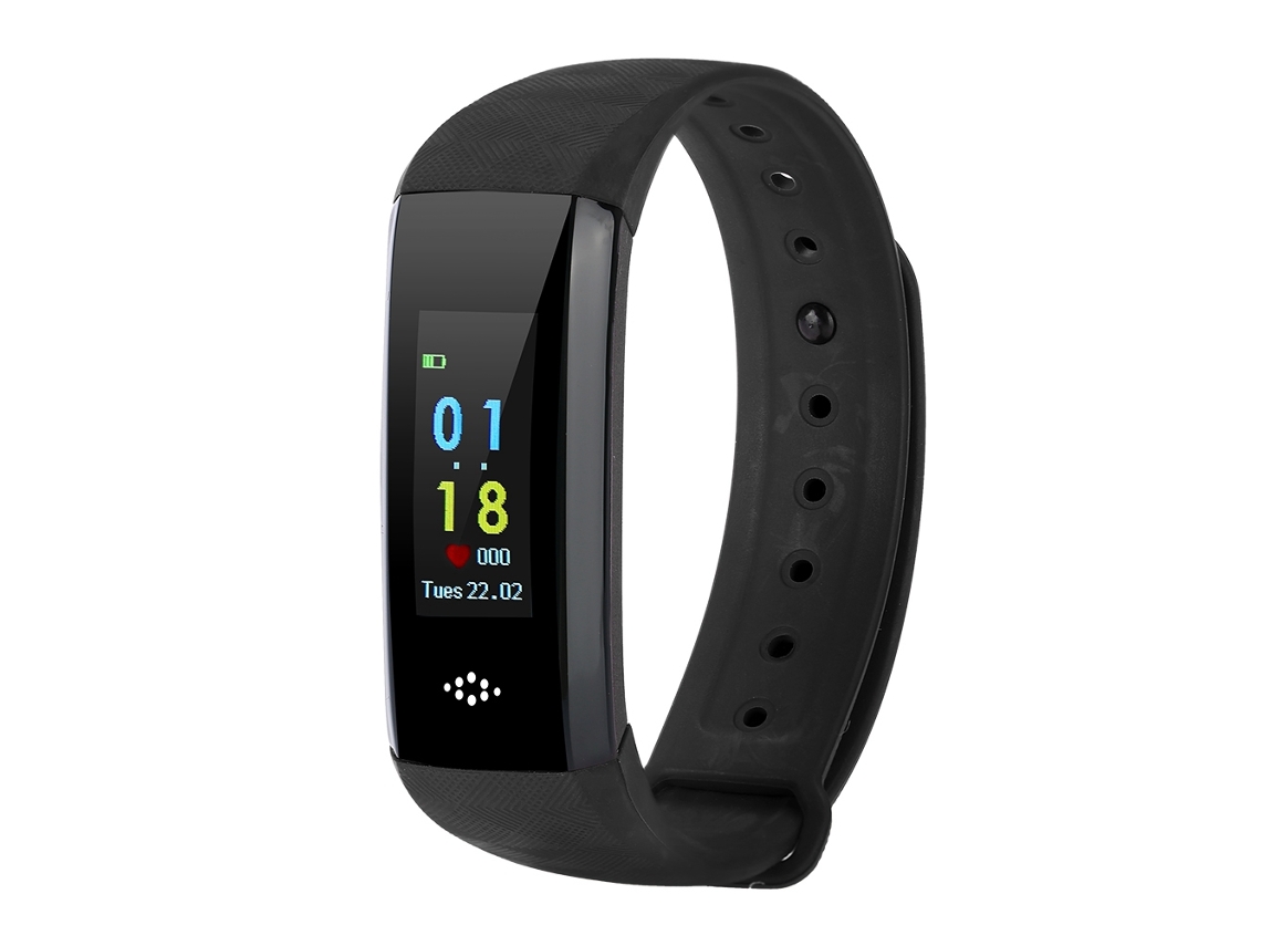 Pulseira Inteligente EOOCOO com Monitor de Frequência e Pressão
