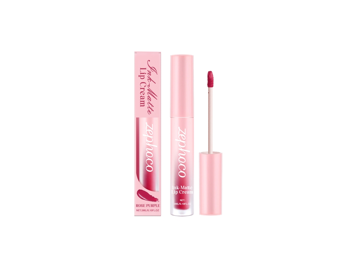 Gloss Labial Matte Roxo Ameixa para Lábios com Acabamento Matte e Cor Roxa Vibrante LAXISCREED