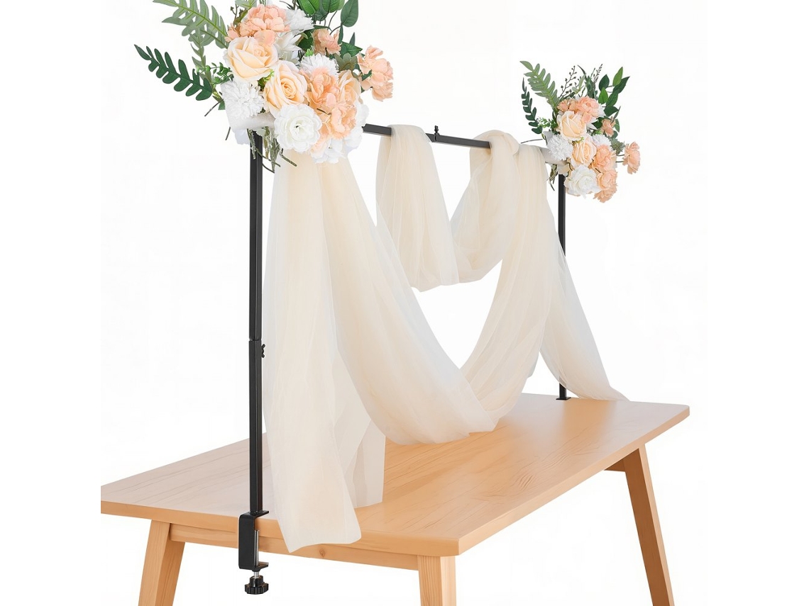 Conjunto De Estruturas Decorativas Para Festas Com Suportes Ajustáveis Tekmaquinas