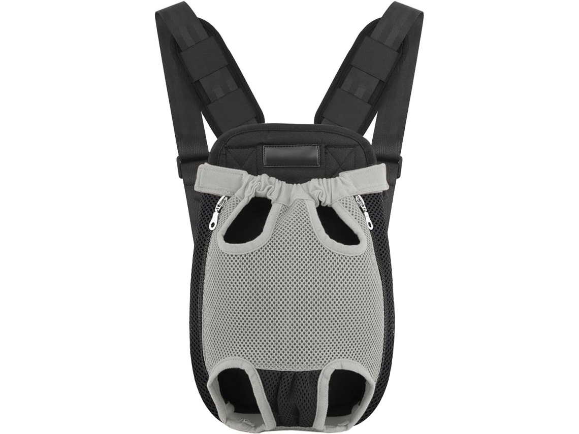 Mochila de Transporte para Cães e Gatos, Ajustável, Frontal AQUAFORGE