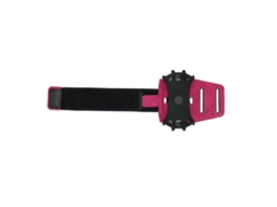 Aetheria braçadeira Rotativa 360 Graus para Telefone Inteligente com Camada de Armazenamento Rosa Claro Grande