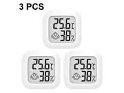 Pacote Com 3 Medições De Umidade, Higrômetro Digital, Medição Ambiente Para Casa, Monitor De Temperatura E Umidade De Alta Precisão Para Uso Domé