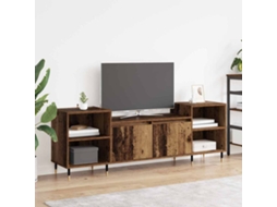 Vidaxl Gabinete Para Tv Madeira Antiga 160 X 35 X 55 Cm