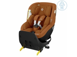 Cadeira auto giratória iSize desde o nascimento Mica Pro Eco da MAXICOSI Authentic Cognac