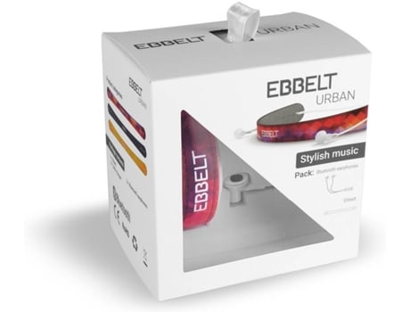 Auriculares Bluetooth EBBELT Urban (In Ear - Vermelho)