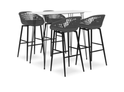 Bar Set, Bar Sets Vidaxl Branco Mdf