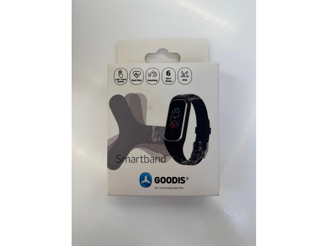 Pulseira Desportiva GOODIS Preto (Outlet Caixa Aberta)