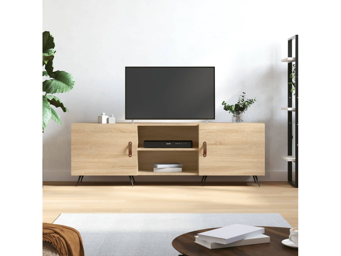 Vidaxl Móvel de Tv 150x30x50 Cm Derivados de Madeira Carvalho Sonoma